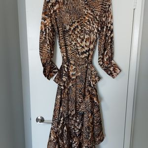 Animal print dress